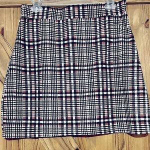Plaid Mini Skirt